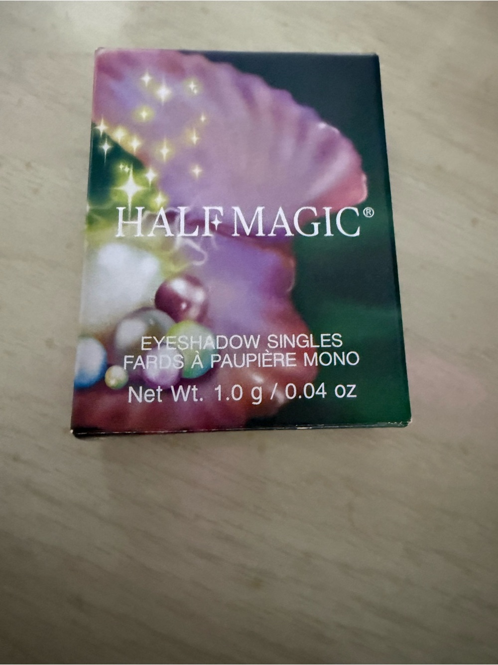gold shimmer Eyeshadow Single - Shimmering Pink